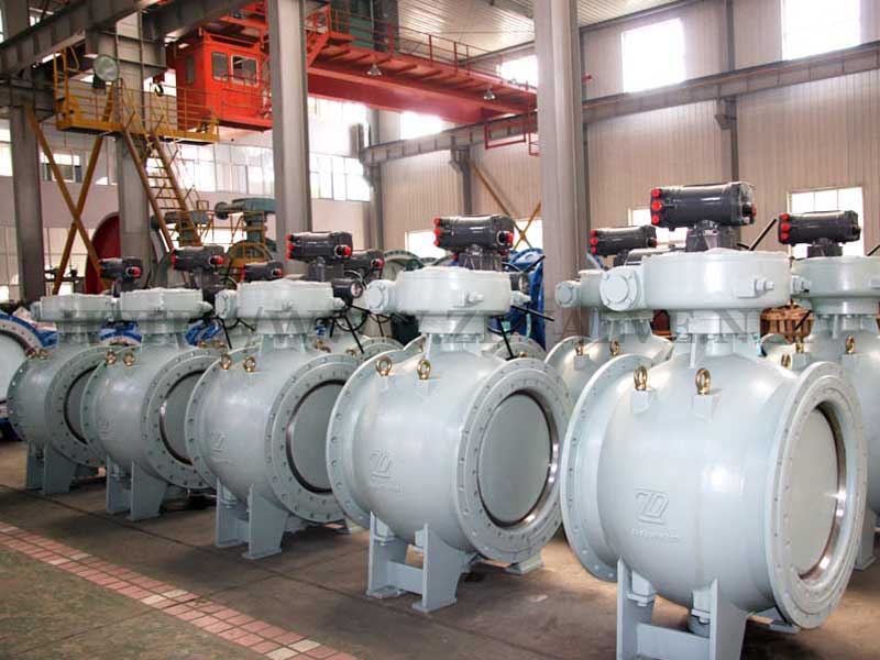 Eccentric ball valve