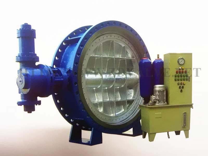 hydraulic butterfly check valve